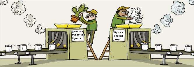 Конвейер карикатура
