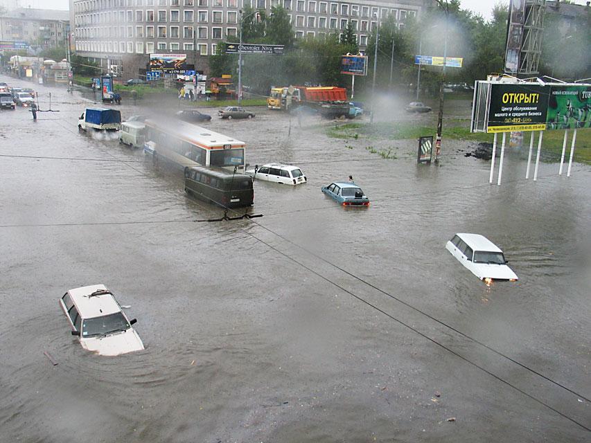 Екатеринбург после дождя
