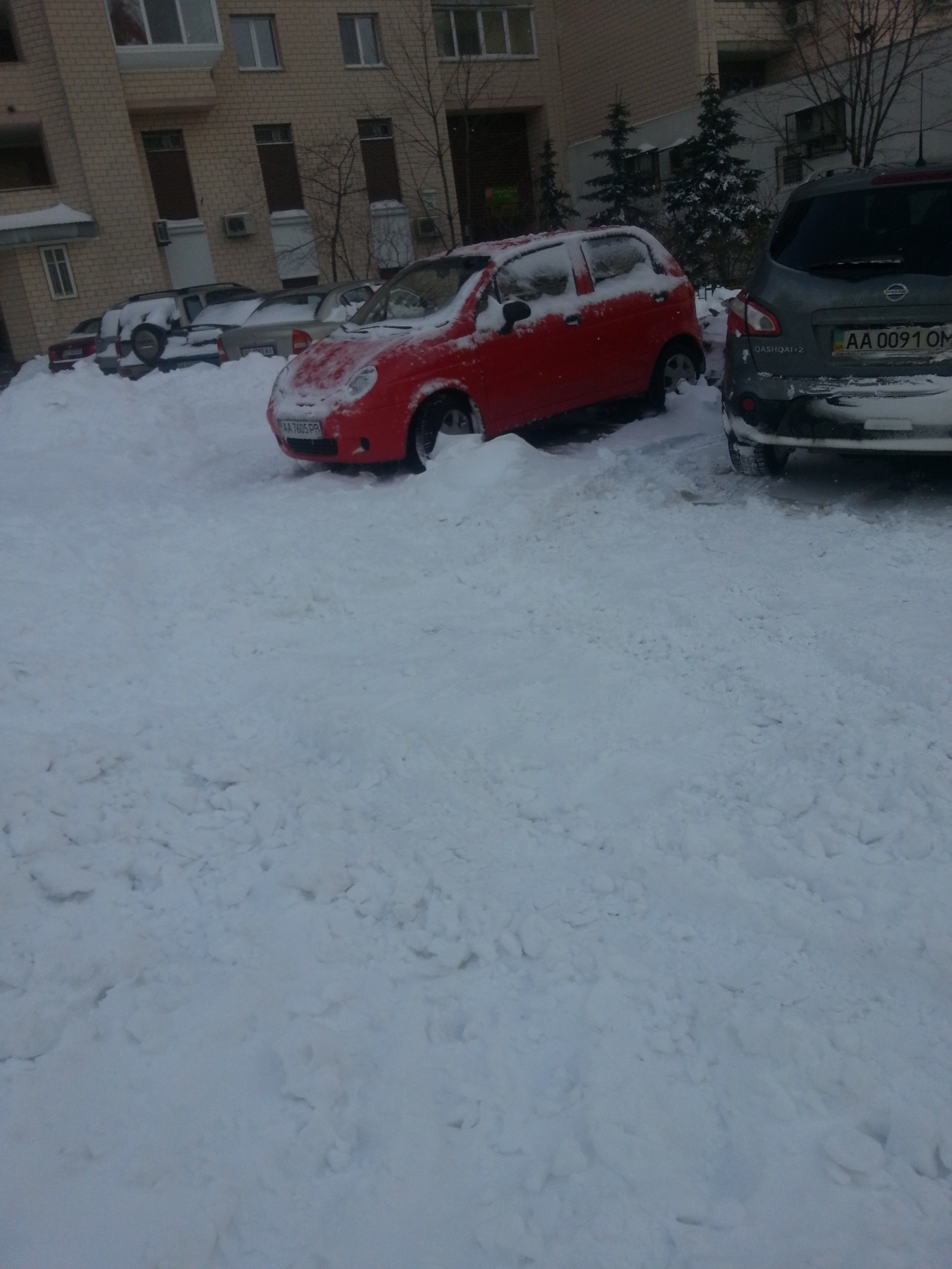 Удалось прочистить проход для авто